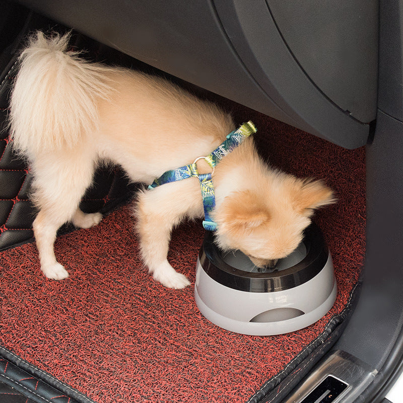 No-Spill Dog Water Bowl - Travel-Friendly Splash-Resistant Design