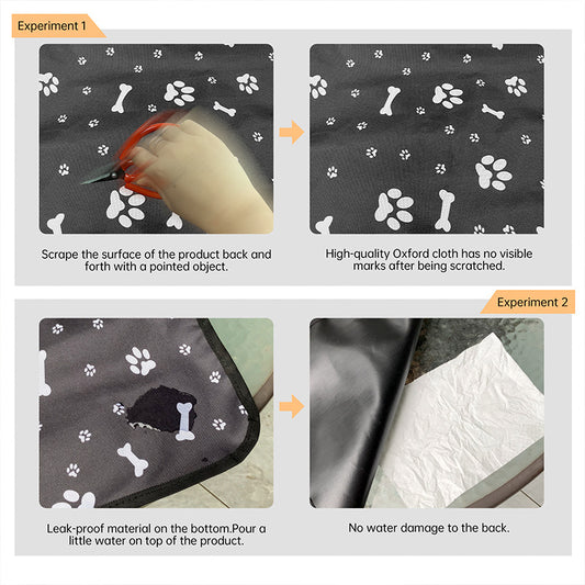 Waterproof Pet Car Seat Cover - Durable Protection For Dogs & Cats