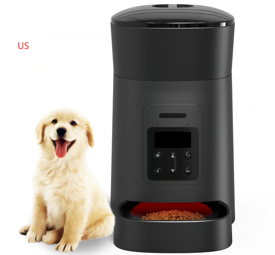 Automatic Cat And Dog Feeder - Digital Timer Food Dispenser