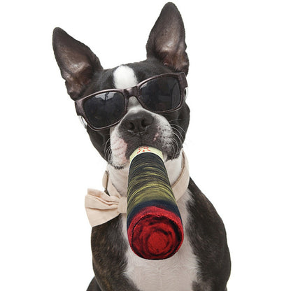 Humorous Cigarette Dog Toy - Soft Chew & Fetch Toy