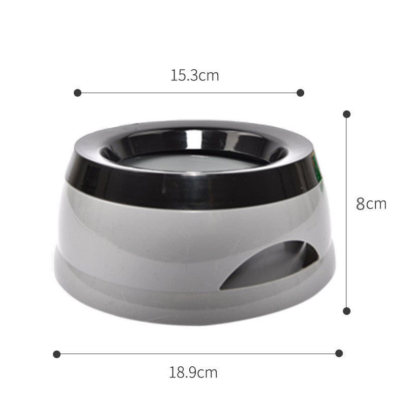No-Spill Dog Water Bowl - Travel-Friendly Splash-Resistant Design